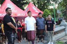 Sebanyak 10 Sekehe Baleganjur Ngarap Getarkan Panggung Kasanga Festival Lomba Baleganjur Ngarap