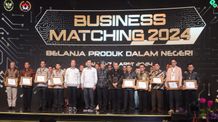 Pj Gubernur Mahendra Jaya Hadiri Business Matching 2024 “Belanja Produk Dalam Negeri” Business Matching 2024