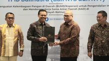 Jaga Ketersediaan Pangan, Sekda Dewa Indra Minta Kabupaten/Kota Miliki Perumda Pangan Jaga Ketersediaan Pangan