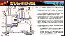 Rekayasa Lalu Lintas Selama Karya IBTK, Jalur Batusesa DisiApkan Khusus untuk Arus Balik Rekayasa