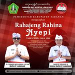 Bupati Sanjaya Ajak Masyarakat Jaga Keharmonisan Dalam Perayaan Hari Suci Nyepi Çaka 1946 Selamat Hari Raya Nyepi