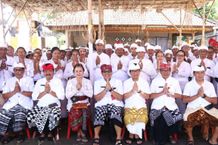 Bupati Sanjaya Ngupasaksi Karya Ngenteg Linggih Pura Sang Hyang Landu Tabanan