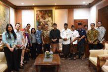 Wali Kota Jaya Negara Terima Kunjungan Pihak Kemenlu RI, Bahas Peluang Sister City Kota Denpasar Dengan Kota Zadar, Kroasia Kunjungan Kemenlu RI