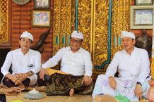 Sekda Alit Wiradana Hadiri Puncak Karya Angasti Puja Atma Wedana Griya Gede Telaga Tegal Karya Angasti Puja Atma Wedana Maligia Punggel