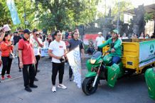 Pemkot Denpasar Sosialisasikan Pengelolaan Sampah Berbasis Sumber di Lapangan Niti Mandala Pengelolaan Sampah