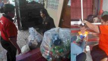 Kelurahan Peguyangan Sinergikan Posyandu dan Giat Kelola Sampah Anorganik Posyandu