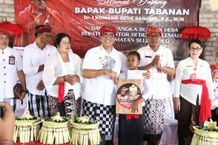 Bungan Desa Ke-47, Bupati Sanjaya Angkat Potensi Peternakan di Desa Selemadeg Bungan Desa