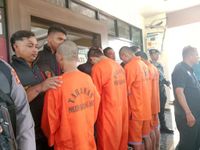 Polres Karangasem Ringkus Enam Pencuri Enam Tersangka