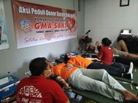 Komunitas Sehat Holistik GMA Sakti Gelar Donor Darah GMA Sakti