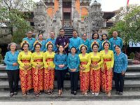 Serangkaian HKG Ke-52 PKK Tingkat Provinsi Bali, TP PKK Kota Denpasar Berpatisipasi Lomba Tari Pendet dan Bernyanyi HKG Ke-52 PKK