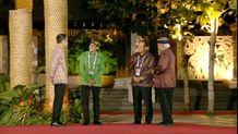 Pj Gubernur Bali Turut Dampingi Presiden RI Hadiri Gala Dinner WWF Ke-10 di GWK Gala Dinner WWF Ke-10