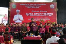 Bungan Desa ke-48 di Desa Bantiran, Sanjaya Komitmen Kembangkan Kampung Buah di Tabanan Bungan Desa
