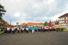 Badung Gelar Pelaksanaan Bulan Bhakti Gotong Royong, Dipusatkan di Desa Kuwum Mengwi Gotong Royong