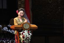 Lomba HKG ke-52, Ny. Mahendra Jaya Ajak PKK di Bali Eratkan Tali Persaudaraan HKG