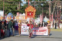 Parade Budaya Meriahkan HUT Ke-820 Kota Bangli parade Budaya