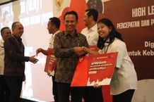 Seluruh Desa di Kota Denpasar Telah Gunakan Layanan Aplikasi Siskuedes, Belanja Desa Dapat Dilaksanakan Secara Non Tunai High Level Meeting