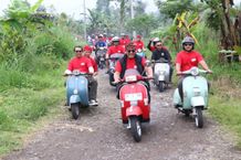 Bupati Tabanan Hadiri Event Good Vespa Dynotest Bupati Tabanan Cup I di Baturiti Vespa