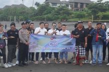 CSR HUT ke-54 Astra Motor, Pelepasan Tukik dan Touring 1.000 Motor di Pantai Yeh Gangga Tukik