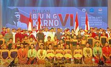 Pagelaran Langgam Putra Sang Fajar Meriahkan Puncak Bulan Bung Karno di Kota Denpasar Bung Karno