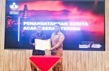 Bupati Bangli Hadiri Penutupan Magang II Satuan Praja Muda IPDN Kampus Nusa Tenggara Barat IPDN