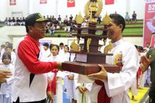 Penjabat Bupati Buleleng Harapkan Bupati Cup Perisai Diri Berlanjut dan Berkesinambungan Perisai Diri