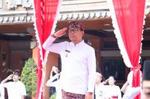Wawali Arya Wibawa Pimpin Apel Peringatan Hari Lahir Pancasila, Ajak Semua Pihak Kolaborasi Amalkan Nilai Pancasila Wujudkan Denpasar Maju Peringatan Hari Lahir Pancasila