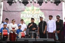 Buka Pemoeda Fest sebagai Ajang Salurkan Kreativitas, Wawali Arya Wibawa Apresiasi Paguyuban Peguyangan Menyama Braya Pemoeda Fest