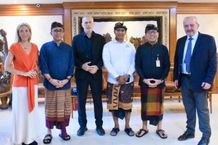 Wali Kota Jaya Negara dan Wawali Arya Wibawa Terima Kunjungan Wali Kota Piraeus Yunani di Kota Denpasar Terima Kunjungan Wali Kota Piraeus Yunani