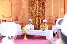 Dari Upacara Mejaya-Jaya Pengurus PHDI Denpasar 2024-2029, Wali Kota Jaya Negara Ajak Wujudkan Sewaka Dharma Gelorakan Vasudhaiva Kutumbakam upacara Mejaya-Jaya