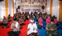 Doa Bersama Lintas Agama, Sukseskan Pemilu Damai di Jembrana _BpN