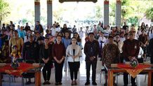 Ayu Kristi Arya Wibawa Hadiri Perayaan HAN di Kelurahan Renon HAN Denpasar