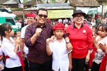 Bungan Desa Ke-52, Bupati Sanjaya Angkat Potensi Pertanian di Desa Payangan Marga Bungan Desa