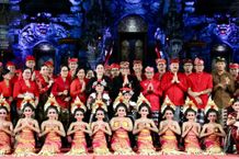 Bupati Sanjaya Beserta Rai Wahyuni Sanjaya Dukung Penampilan Utsawa Gong Kebyar Anak-anak Duta Kabupaten Tabanan di PKB XLVI Tahun 2024 Pesta Kesenian Bali