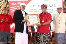 Bupati Tabanan Buka Secara Resmi KKN Nusantara IV UHN I Gusti Bagus Sugriwa Denpasar KKN