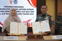 Kanwil DJP Bali dan Kodam IX/Udayana Sepakati Kerja Sama Data Perpajakan Pajak