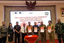 Bupati Bangli Tandatangani Pakta Integritas dan Komitmen Bersama Peningkatan Integritas Pakta