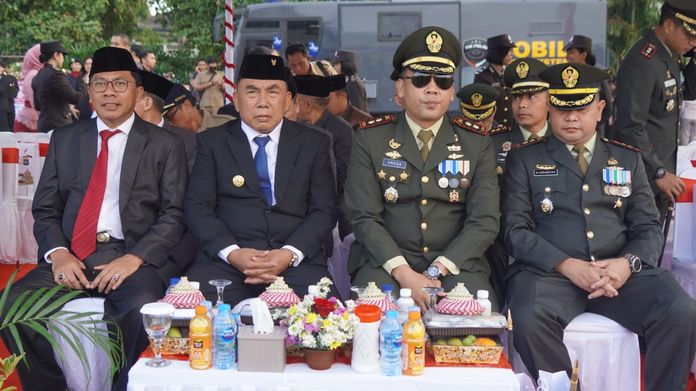 Apel Peringatan HUT Ke-78 Bhayangkara