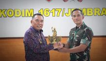 Kunjungi Jembrana, Pangdam IX Udayana Perkuat Sinergi dan Kebersamaan Pangdam IX Udayana