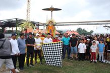 Sekda Alit Wiradana Lepas Jalan Sehat Sanur Fiesta 2024 alan Sehat Sanur Fiesta 2024