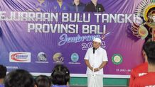 Digelar di Jembrana, Bupati Tamba Buka Kejurprov Bulutangkis Bali 2024 Kejurprov Bulutangkis Bali 2024