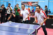 Wali Kota Jaya Negara Buka Turnamen Tenis Meja Serangkaian Hari Pajak Tahun 2024 Turnamen Tenis Meja