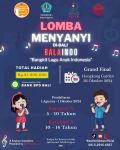 Cari Talenta Muda, As Production Gelar Lomba Menyanyi Anak dengan Total Hadiah Rp25 Juta Lomba Menyanyi Balaindo
