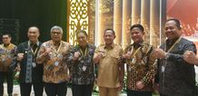 Pj Gubernur Bali Hadiri Penyampaian Laporan Hasil Pemeriksaan Atas LKPP Tahun 2023 LKPP Tahun 2023