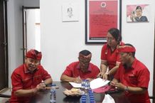 DPC PDI Perjuangan Kabupaten Tabanan Gelar Rapat Pleno Terkait Tindakan Ketua PAC Kediri Rapat Pleno