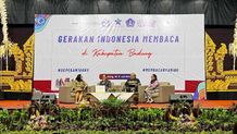 Perpustakaan Nasional Republik Indonesia dan Diskerpus Badung Gelar Gerakan Indonesia Membaca di Kabupaten Badung Indonesia Membaca