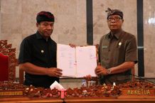 Sampaikan Nota Pengantar KUA-PPAS APBD TA 2025, Pj Bupati Buleleng Cermati Anggaran Gaji PPPK Nota Pengantar KUA-PPAS APBD TA 2025