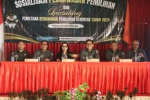 Bawaslu Buleleng Gelar Sosialisasi Pengawasan dan Launching Pemetaan Kerawanan Pemilihan Serentak Tahun 2024 Bawaslu