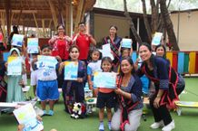 Ayu Kristi Arya Wibawa Tinjau Pelaksanaan Gebyar Literasi Kecamatan Denpasar Selatan Densel