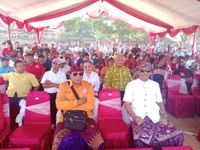 Rekomendasi Berubah, Dedengkot Golkar Hadiri Deklarasi Dana-Swadi di Karangasem Golkar Dana Swadi
