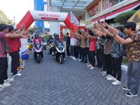 Komunitas Honda PCX Bali Gelar Convoy Merdeka Kunjungi Tempat Bersejarah HUT RI